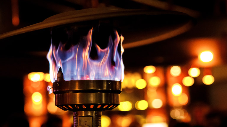 outdoor propane heater
